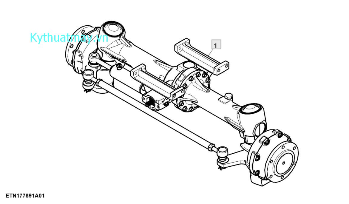 Cầu trước MFWD - ST889077